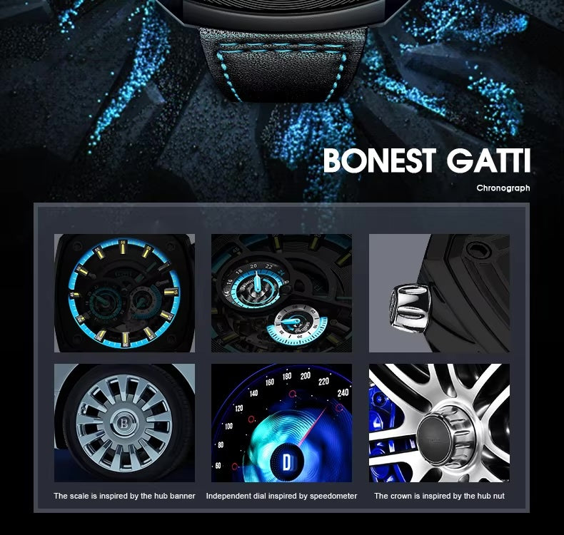 Gatti Titan Chrono 022 Automatic Watch