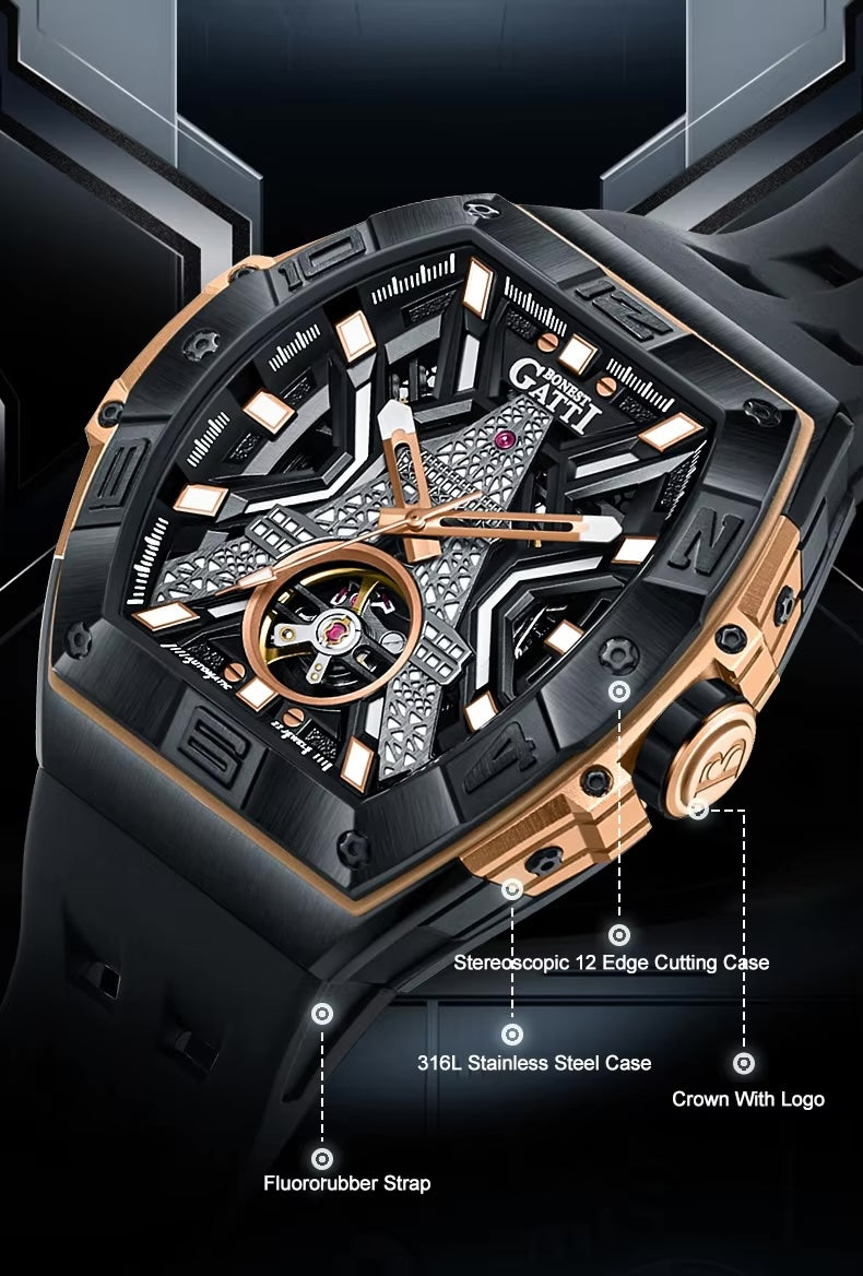 Bonest Gatti 026 Paris Version Automatic Watch