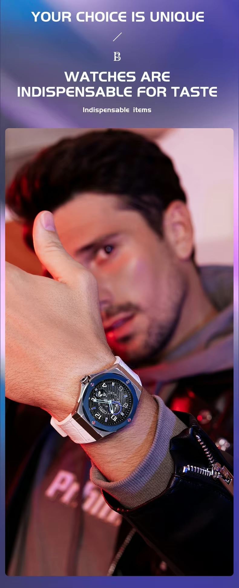 BONEST Gatti Obsidian - GATTI 10 - Automatic Watch