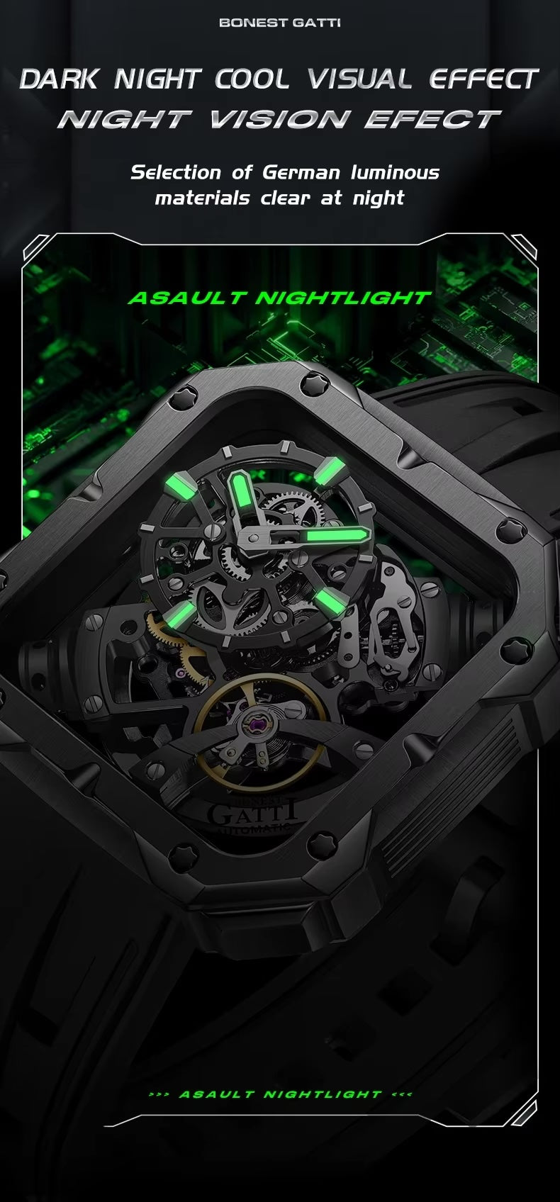 Gatti Stratosphere 017 Automatic Watch