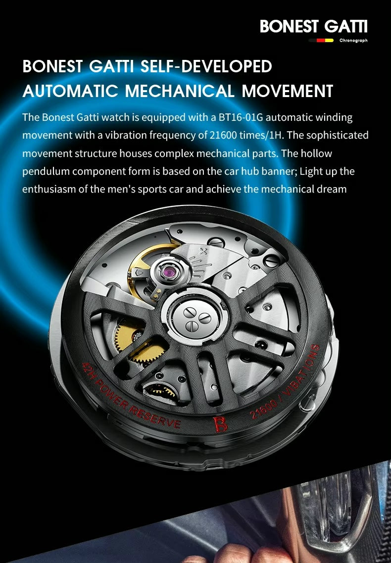 Gatti Titan Chrono 022 Automatic Watch