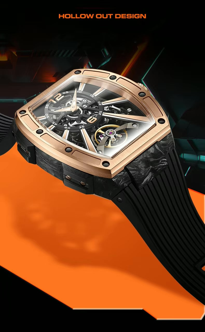 Gatti Vanguard Eclipse Carbon Fiber 023 Automatic Watch