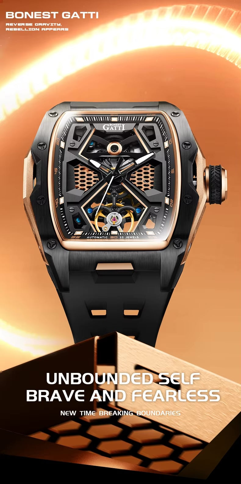 BONEST Gatti Zephy - GATTI 003 Automatic Watch